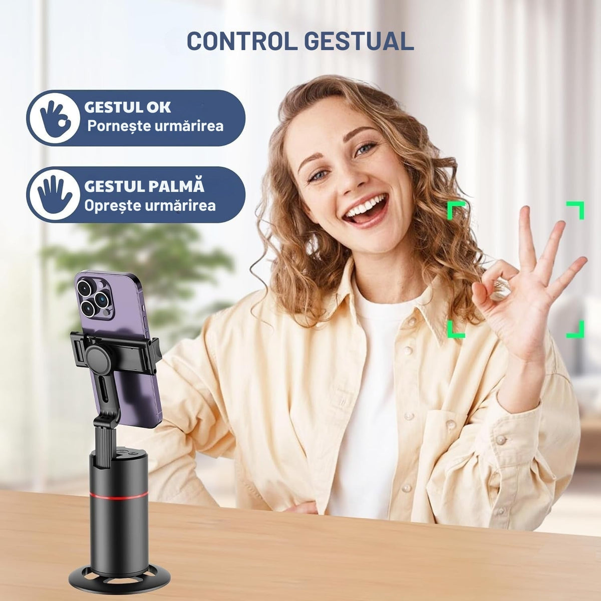 MotionMate™ – Cameramanul Tău Personal care te Urmărește Oriunde