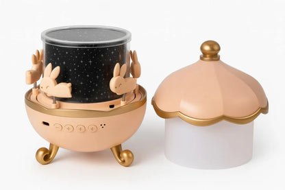 Lampa de Poveste "Universul Magic" - 6 Proiecții, Bluetooth & Boxă Integrată