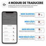 Căști inteligente cu Traducere AI în peste 139 limbi