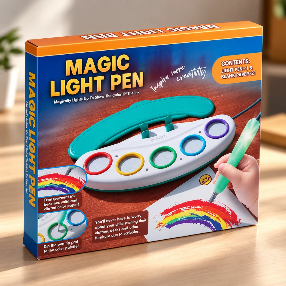 Set Acuarele Magice – Nu pătează nicio suprafață, colorează doar hârtia!