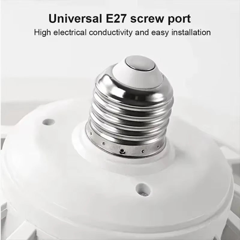 Ventilator inteligent cu led incorporat, 3 moduri de lumină!